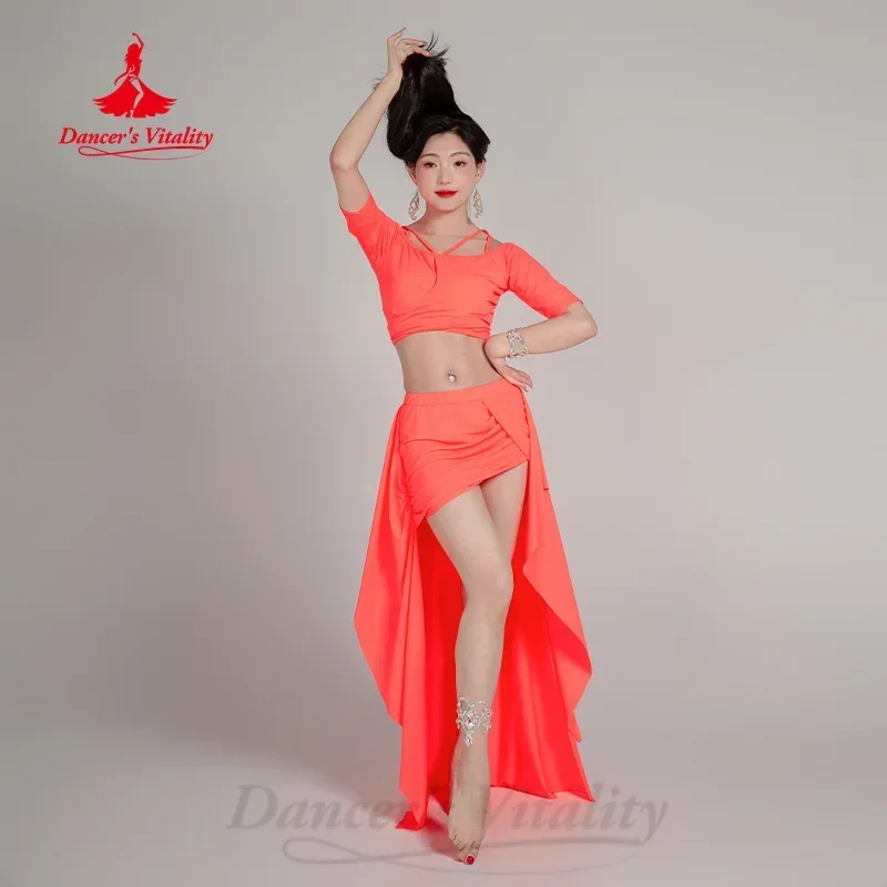 Costume de brevdu Ventre Élégant et Confortable pour Femme, Ensemble d'Entraînement Professionnel pour Fille