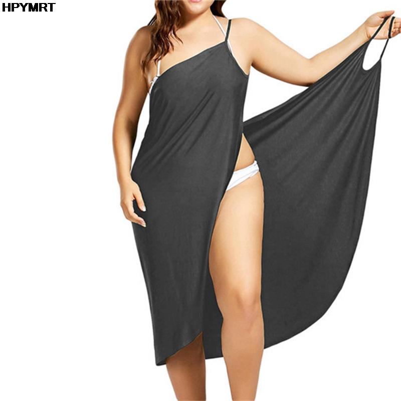 Robe femme sangle jupe de plage voile couvert chaîne Paleo dos nu croisé maillot de bain femme 2K débardeur femmes vêtements