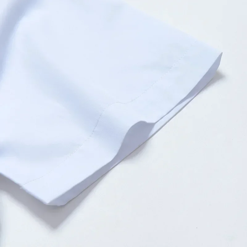 Chemise blanche à manches courtes pour hommes, version coréenne haut de gamme, vêtements populaires, chemises astronomiques décontractées, livraison gratuite, nouveau