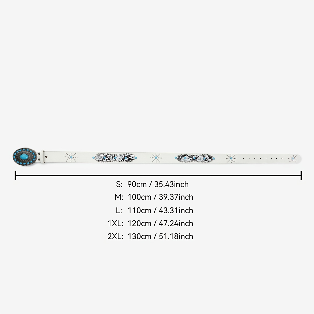 1 ceinture en PU blanche pour femme, style bohème, parfaite pour le shopping, les fêtes et le quotidien, ceinture tendance et élégante