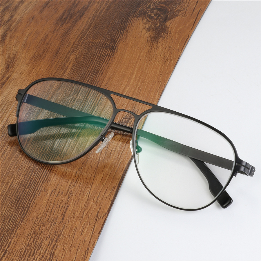 Monture de lunettes en alliage léger pour hommes, lunettes contrevenants, créateur de mode, nouveau