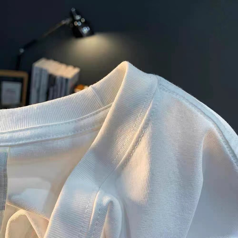 T-shirt surdimensionné pour homme avec imprimé drapeau de l'armée coréenne Roka, en coton, à manches courtes, décontracté, graphique, pour l'été, unisexe, streetwear
