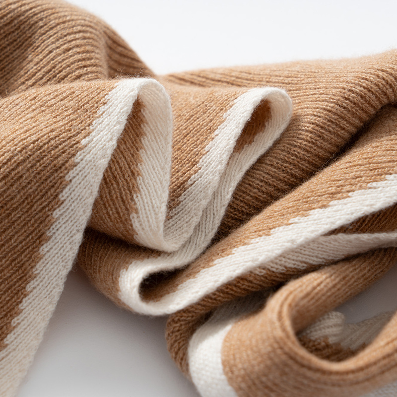 Écharpe en cachemire pour femmes, nouveau Design Triangle, châle tricoté, garde au chaud, Protection du cou, pour adultes, hiver 2024