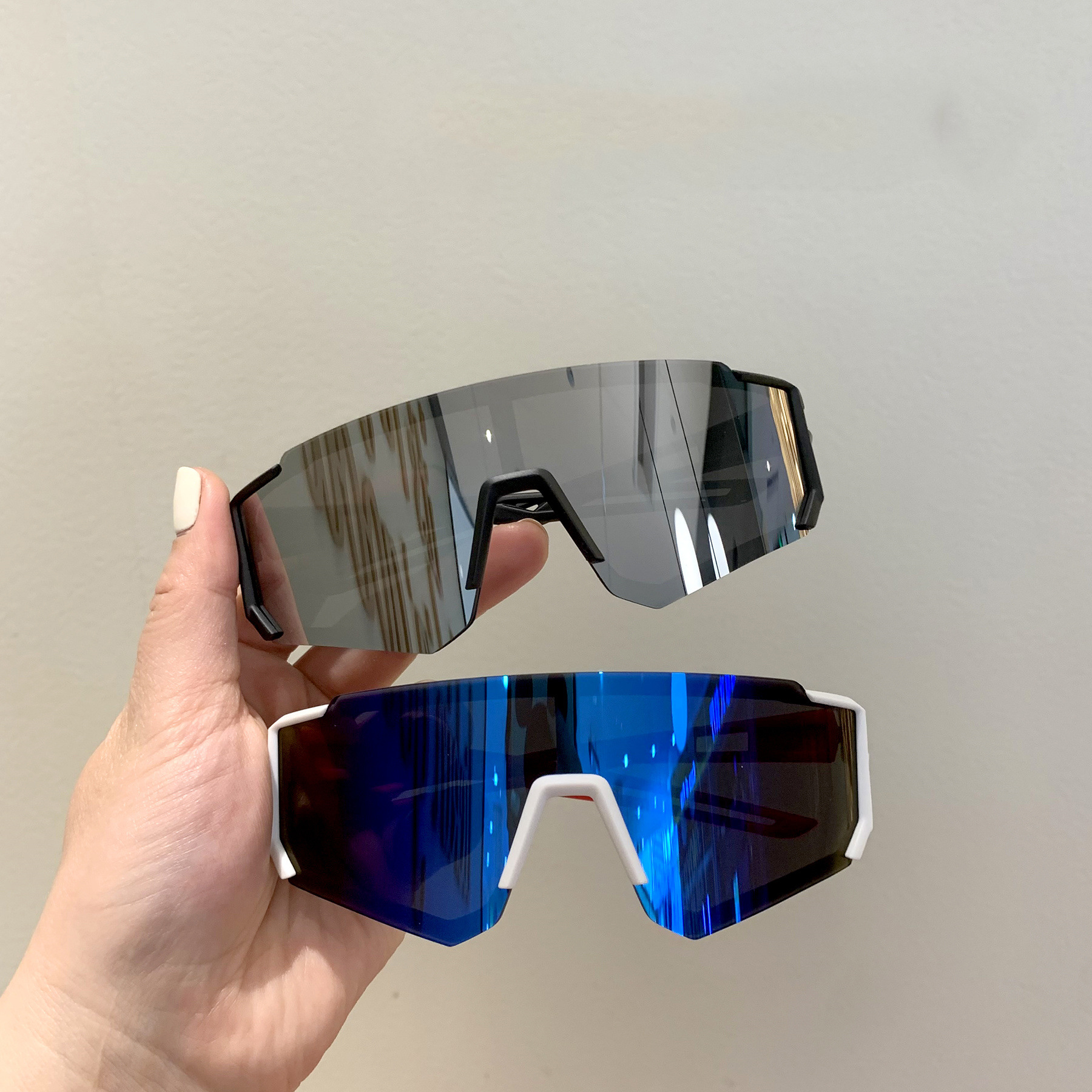 Beaux lunettes de soleil pour garçon, grandes montures, coupe-vent, Anti-ultraviolet, pour Ski, équitation, personnalité confortable, photographie de rue