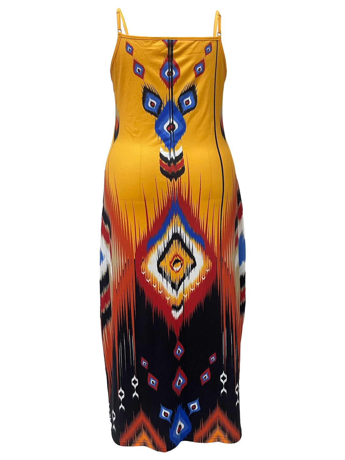 Robe sans bretelles imprimée grande taille pour femmes printemps été robe sans manches décontractée grande taille vêtements pour femmes