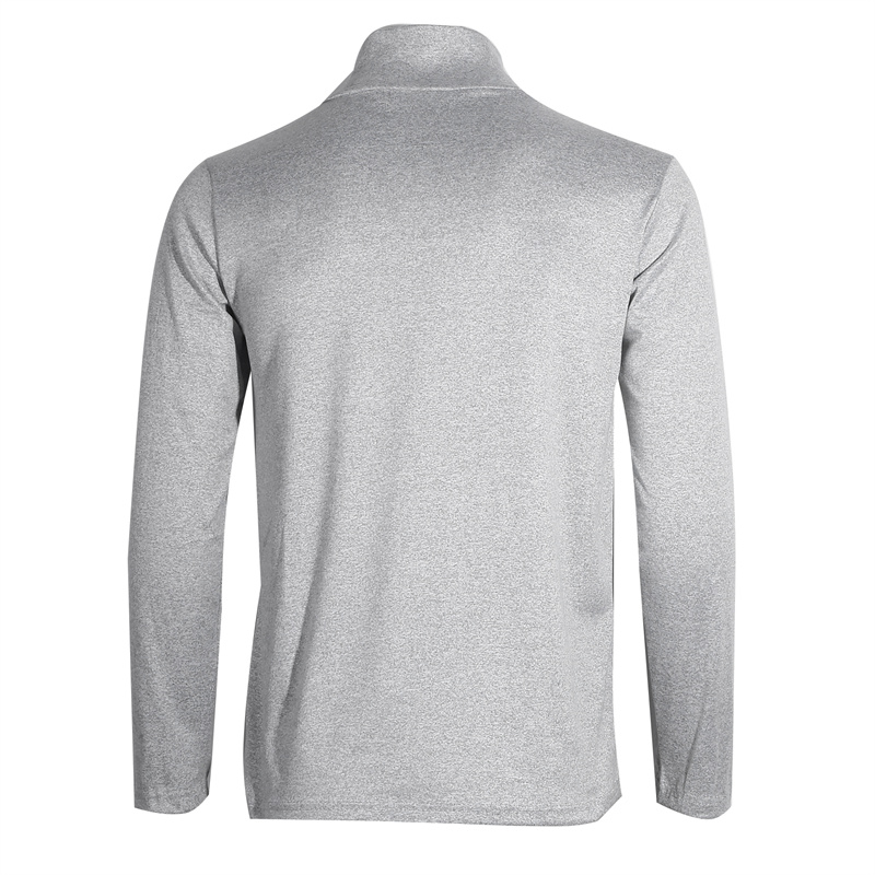 Mode hommes décontracté coupe ajustée basique col roulé col haut pull mâle automne printemps mince hauts basique fond plaine T-shirt