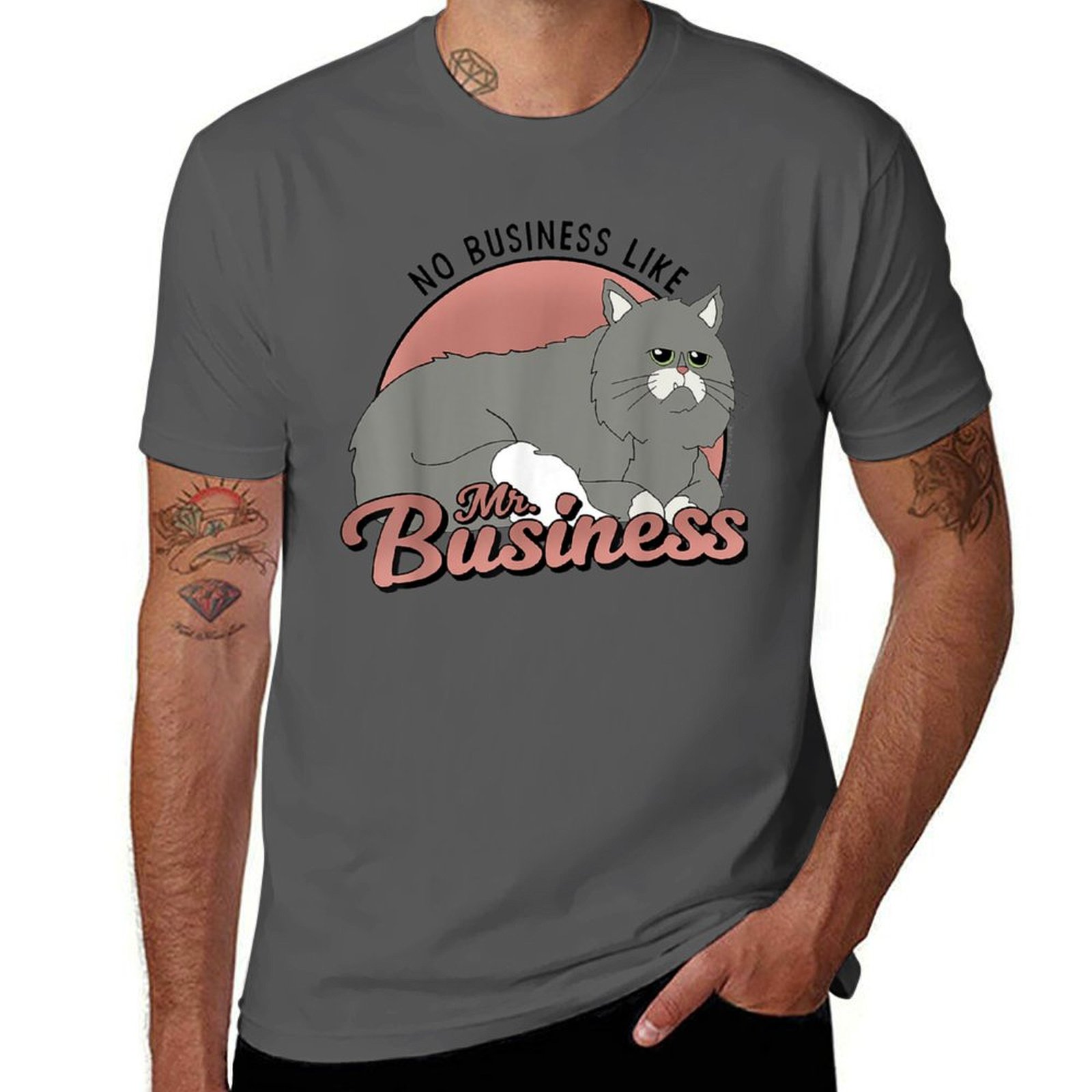 Bobs Burgers pas d'affaires comme mr Business T-Shirt t-shirts pour homme pack coton drôle t-shirts humour foncé T-Shirt