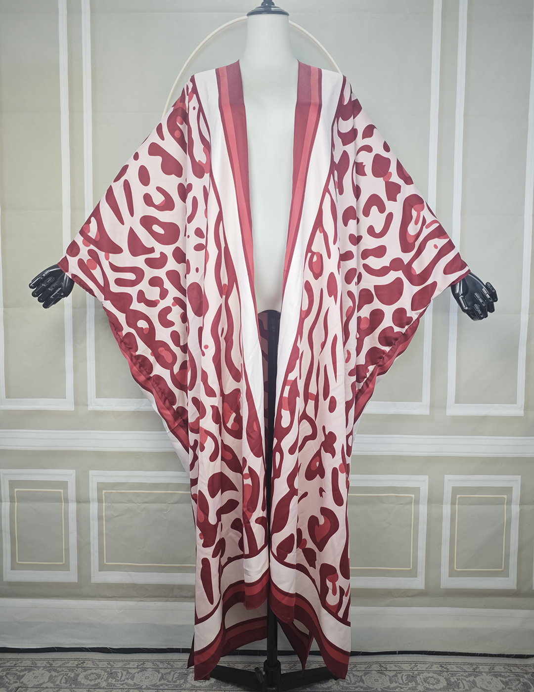 Kimonos longs surdimensionnés pour femmes, caftan musulman, plumeau d'été, style bohème, sexy, pour les vacances, collection 2022