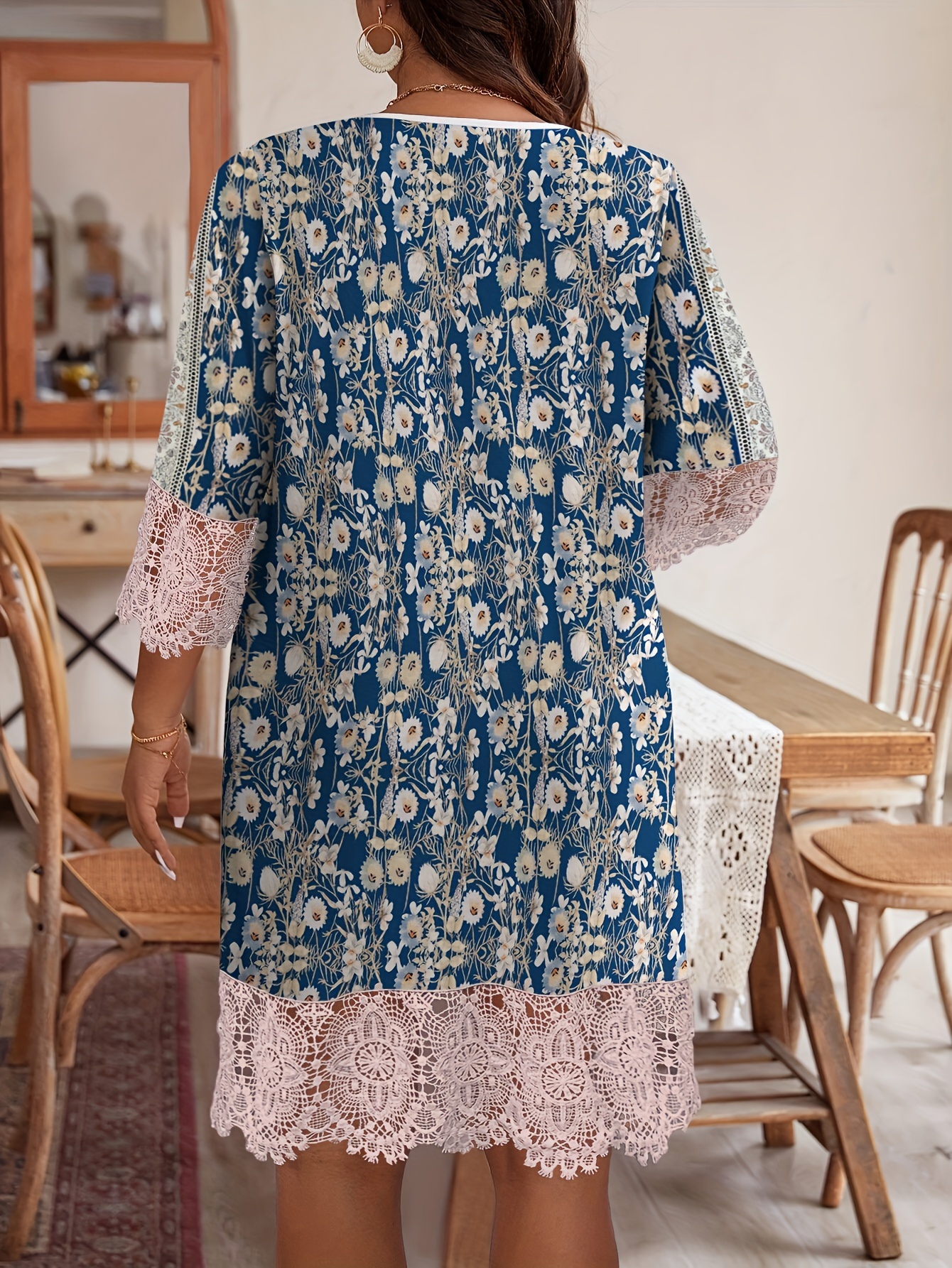 Grande taille mode femmes élégantes robe ample tenue décontractée femmes robe nouveau tempérament