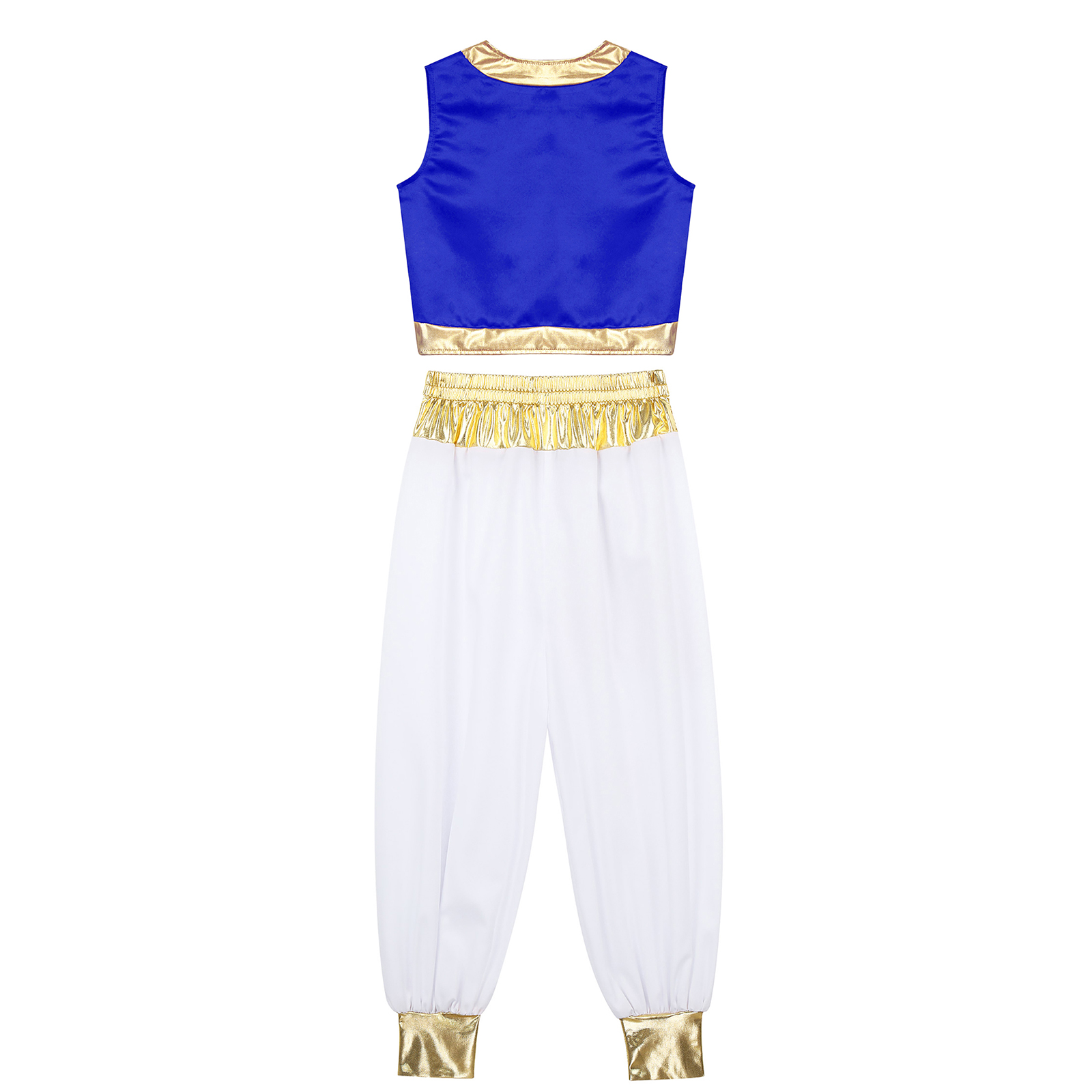 Costume arabe pour garçons, prince arabe, déguisement, veste, gilet, pantalon harem, costume pour Halloween, carnaval, spectacle de scène