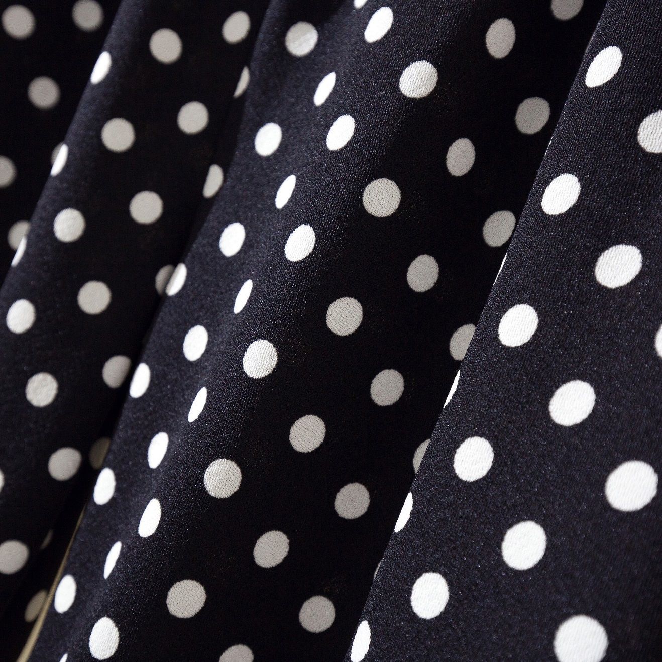 Pantalon à jambes larges pour femmes, survêtement à pois, taille haute, décontracté, chic, poches, été