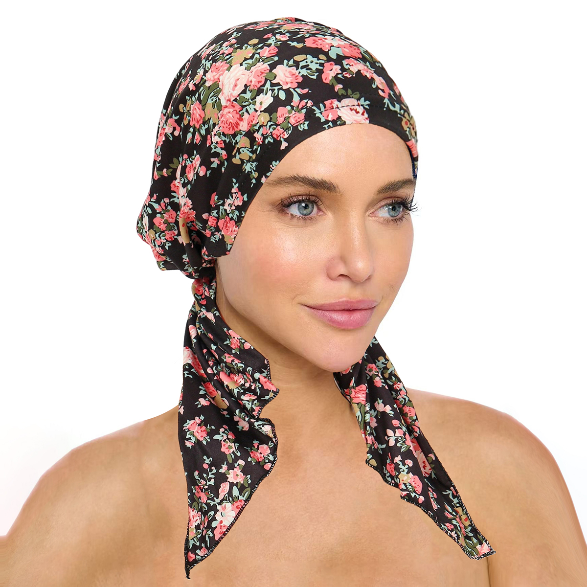 Chapeau Turban doux pour femmes musulmanes, bandeaux pré-attachés, foulard imprimé pour dames, casquette de chimio, Hijabs intérieurs, accessoires pour cheveux, nouvelle collection 2025