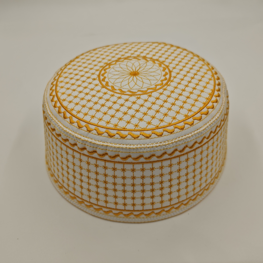Chapeaux musulmans pour hommes, vêtements de prière, chapeau islamique, Taqiyah, Kufi, Tax Products, Kippa, turc moderne, polyester 03477