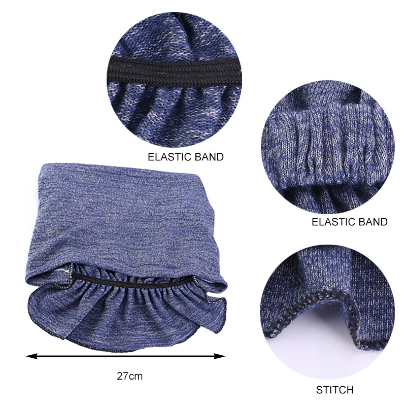 Turban élastique pré-noué pour femme, bonnet chimio à volants de couleur unie, accessoire de coiffure pour femme