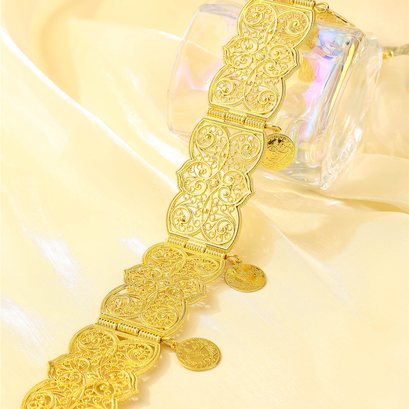 Ceintures de taille pour robe algérienne pour femmes, taille réglable, accessoires de fête de mariée du moyen-orient, cadeaux pour dames