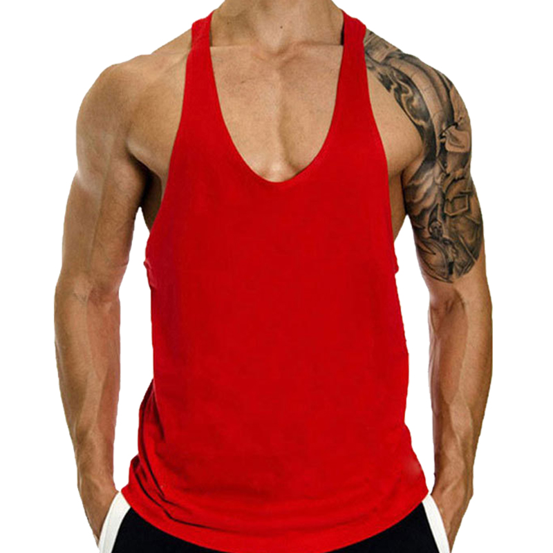 Vêtements de Fitness T-shirts de gymnastique bretelles homme haut de sport hommes sweat sans manches vêtements pour hommes gilets à cordes chemise de musculation