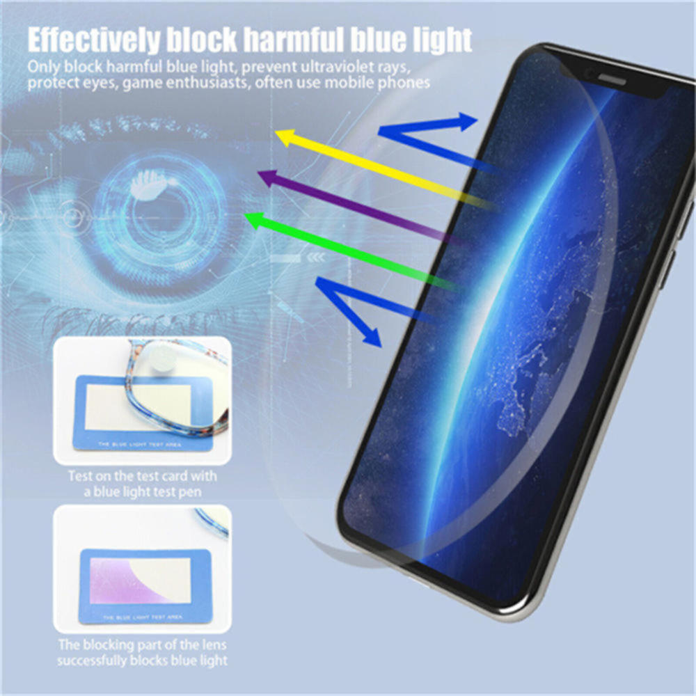 Lunettes de lecture anti-lumière bleue pour hommes et femmes, lunettes transparentes pour myopie, cadre polygone, vision accrue, lunettes d'ordinateur, nouveau