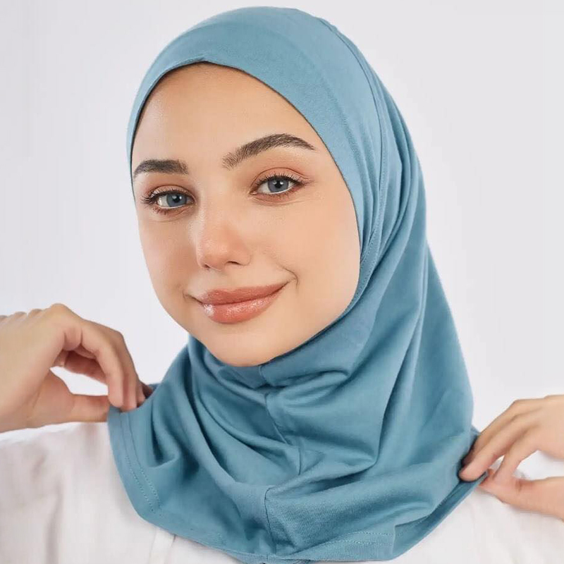 Hijab musulman prêt à porter, écharpe instantanée, châle malaisien, turban léger, jersey, nouveau style