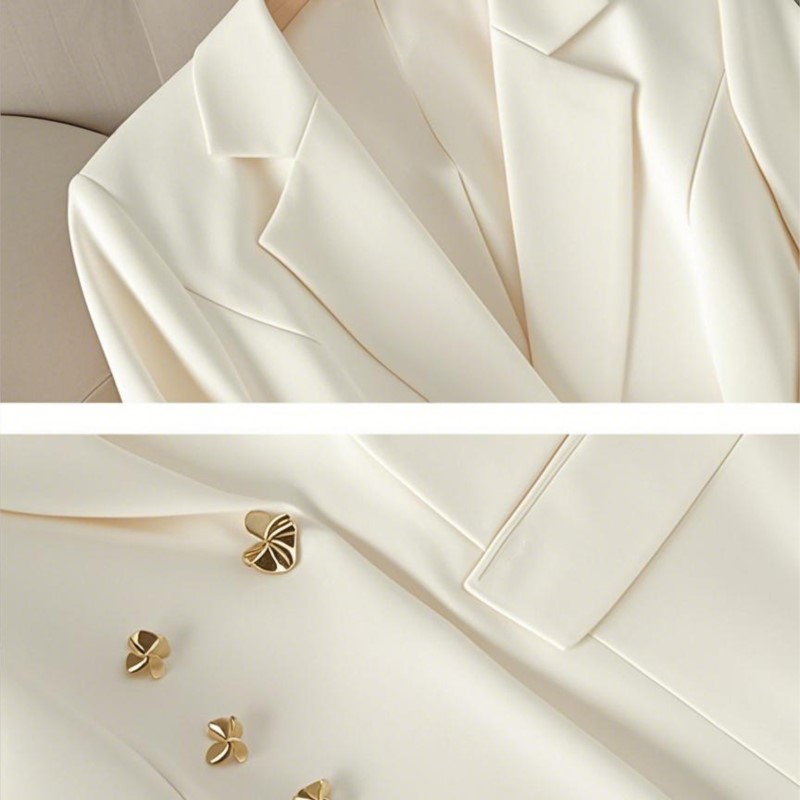 Costume deux pièces pour femme : veste et pantalon – Nouvelle collection 2026 – Élégant, ajusté, idéal pour le bureau et les déplacements professionnels