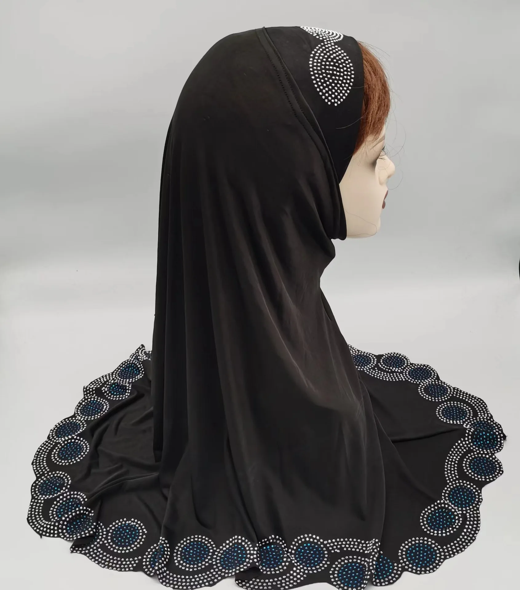 Foulard Arabe pour Femme Musulmane, Turban, Châle Islamique, Hijab, Vêtements de Sauna, Offre Spéciale