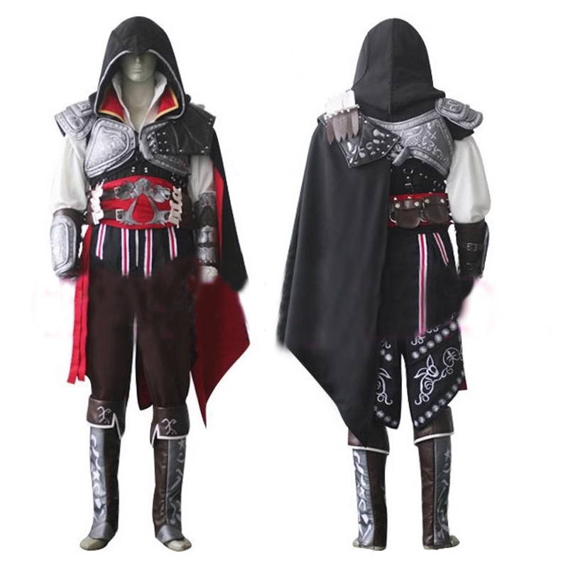 Costume de Cosplay Assassin Game Edward Ezio Arno, tenues d'halloween sur mesure