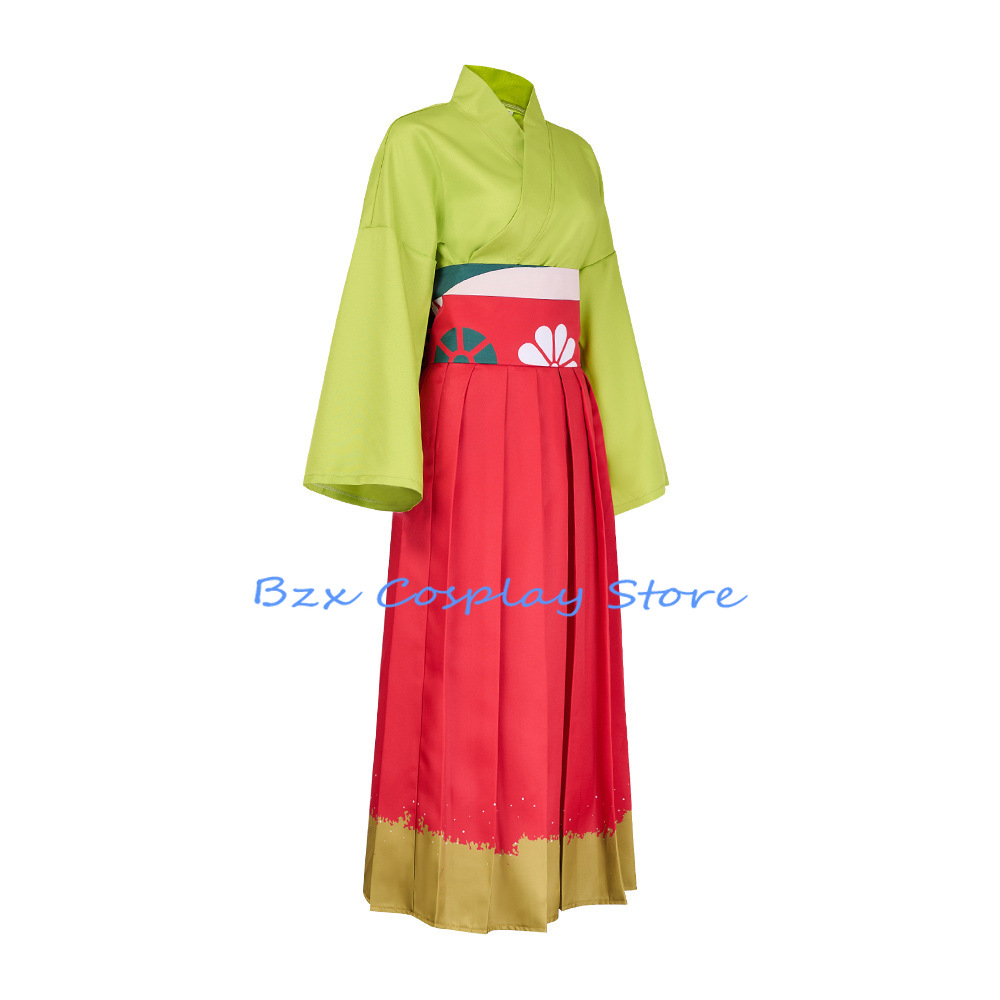 Ekick Anime Cosplay Costume pour femme, salle de sport Leader, uniforme Kimono, robe, ensemble de fête d'Halloween, 03