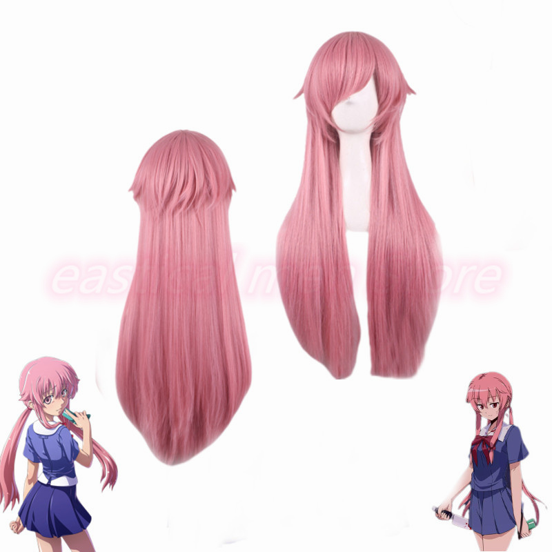 Costumes de Cosplay de Dessin Animé 2nd Mirai Intérieur ki Gasai YLOT pour Femme, Uniforme de Marin, Robe Lolita, ixde Carnaval, Perruque à Nministériels d Rouge, Ensemble Complet