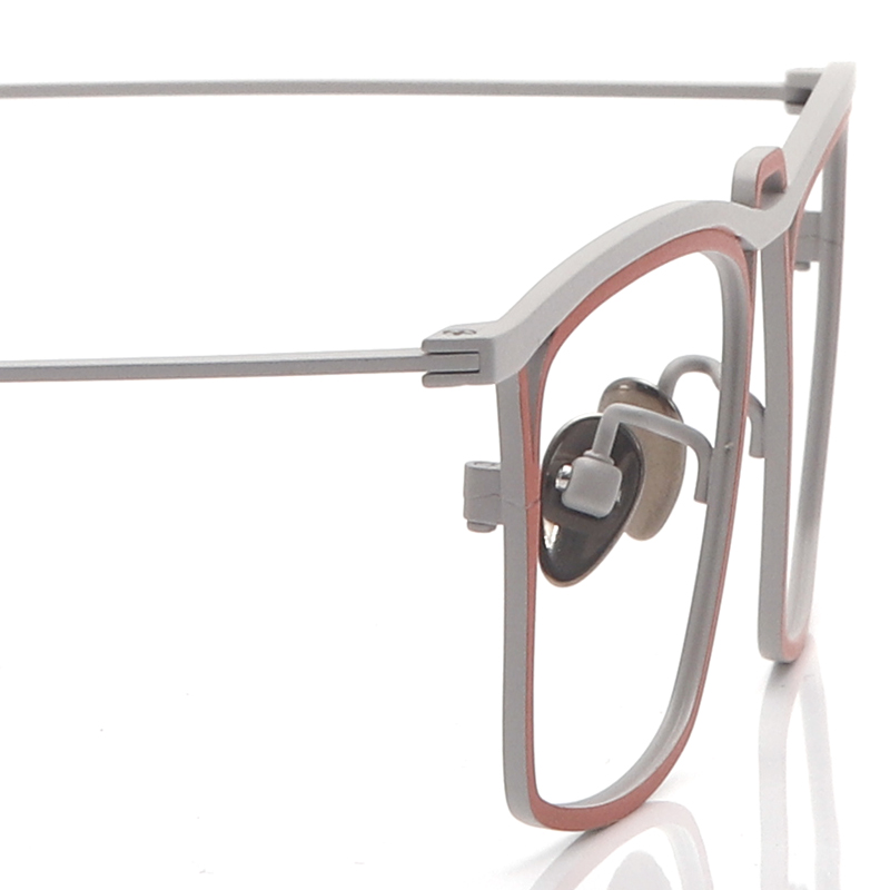 Carré hommes pur titane lunettes cadre nouvelles femmes fête coloré rétro optique Prescription lunettes lunettes myopes lunettes