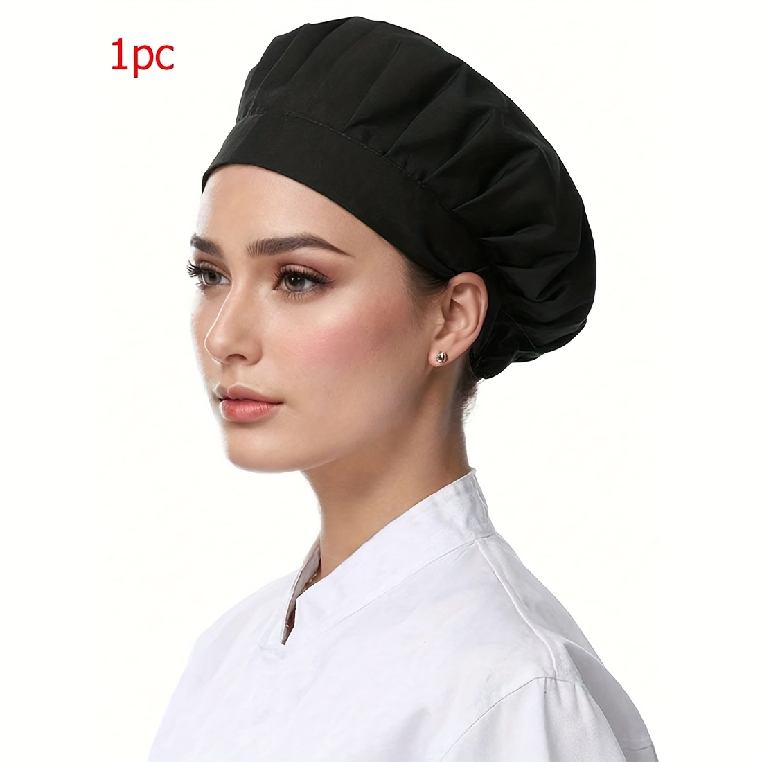 Chapeau de chef personnalisé, chapeau anti-poussière, chapeau de cuisine réglable, boulangerie, café, pâtisserie, restaurant