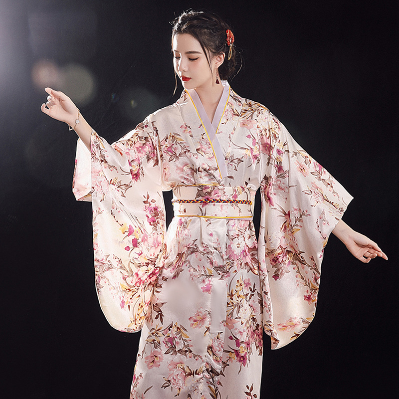 Kimono Traditionnel Japonais Haori pour Femme, Tenue de Cosplay, Blouse, Vêtements d'Été à la Mode, Robe de Soirée, Vêtements de Nuit