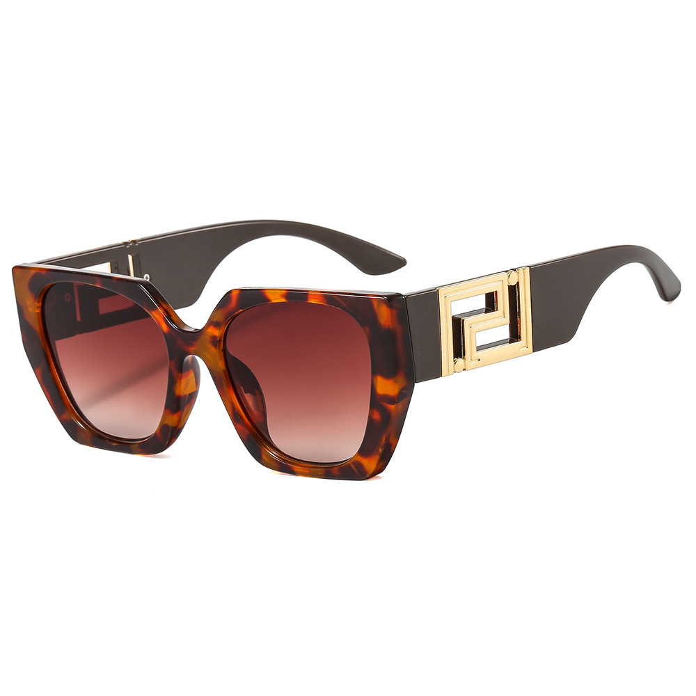 Lunettes de soleil carrées surdimensionnées pour femmes, Vintage, tendance, nuances dégradées, marque de luxe, Design, lunettes de mode