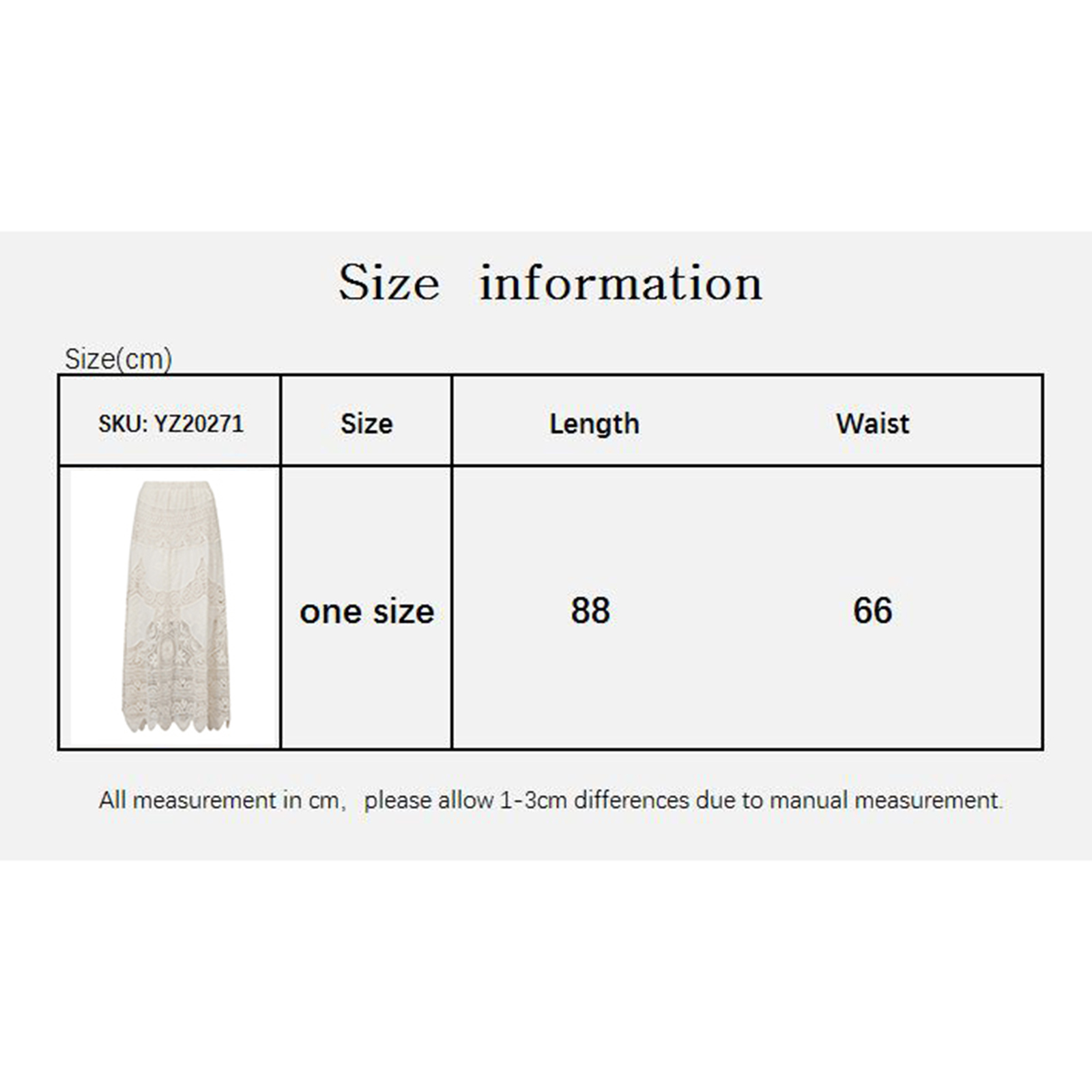 Yiiciovy été dentelle fleur jupes de plage femmes a-ligne Maxi jupe longue Crochet Boho jupe fluide pour tenues de vacances à la plage