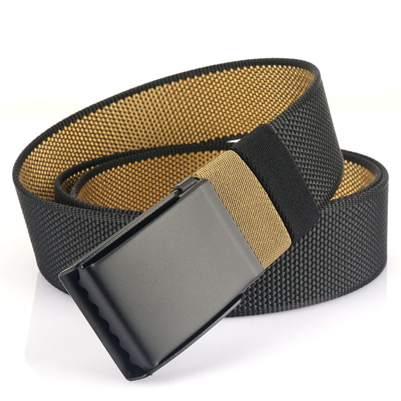 Ceinture pour hommes mode nouveau unisexe pantalon ceinture femmes ceinture respirant extérieur tactique pour jean taille réglable ceinture en nylon