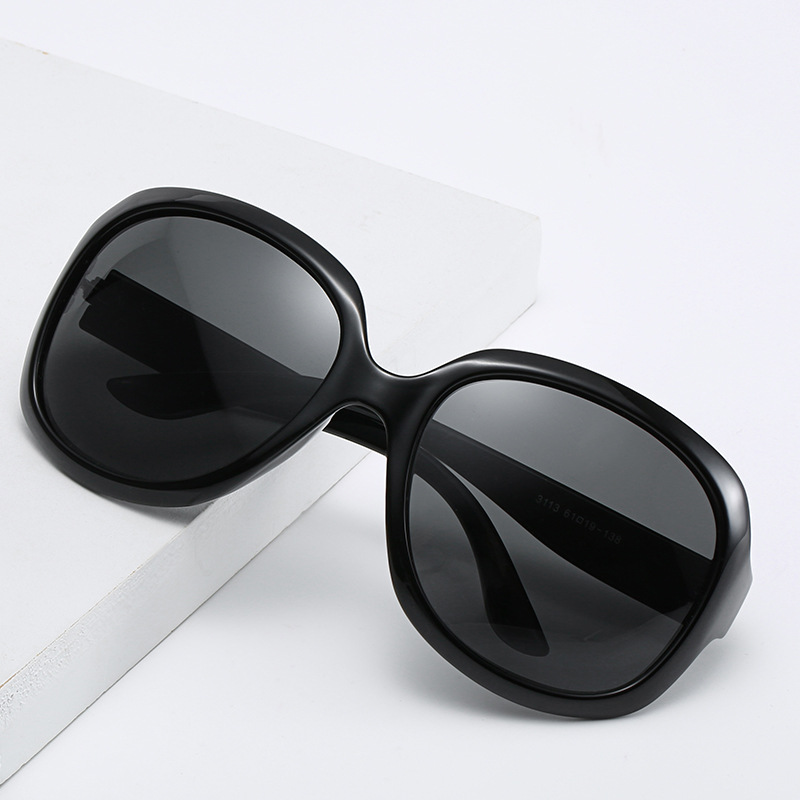 Lunettes de soleil pour femmes et hommes, style classique rétro vintage, surdimensionnées, lunettes de mode, verres ronds pour la conduite
