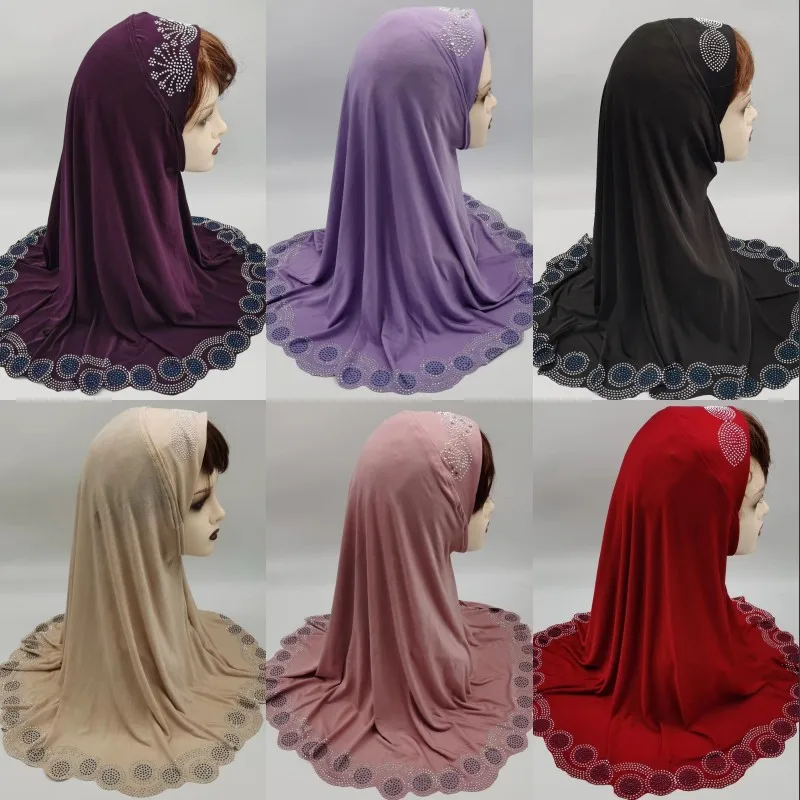 Foulard Arabe pour Femme Musulmane, Turban, Châle Islamique, Hijab, Vêtements de Sauna, Offre Spéciale