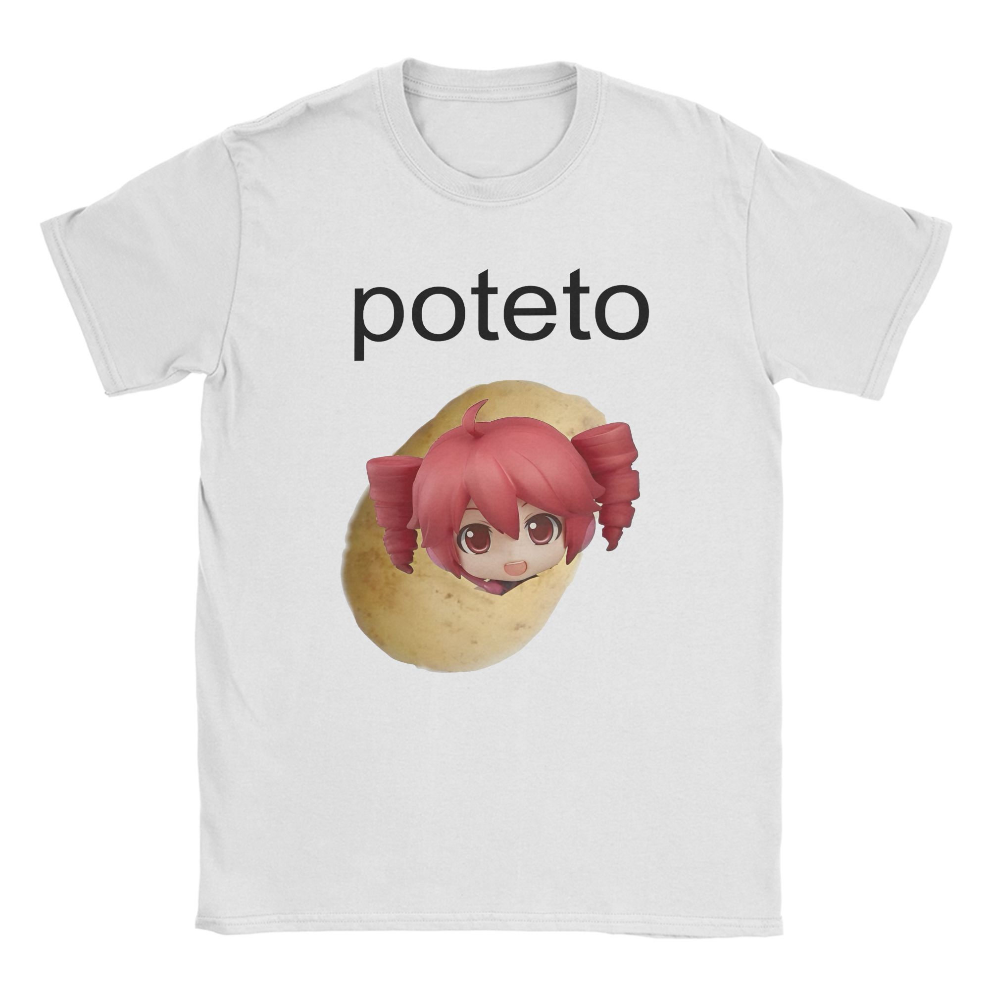 Mode Kasane Teto T-Shirt pour hommes col rond coton T-Shirt drôle mignon à manches courtes T-Shirt vêtements originaux