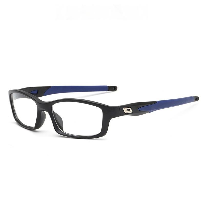 Lunettes de football et badminton pour hommes, lunettes de basket-ball, monture de lunettes de sport en plein air, lentilles pouvant être jumelées, haute définition