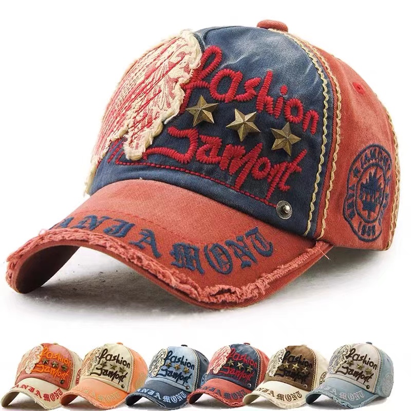 Hommes femmes casquette de Baseball mode marque de luxe chapeau mâle femme saule Spike décontracté lettre sport-casquette réglable coton messieurs