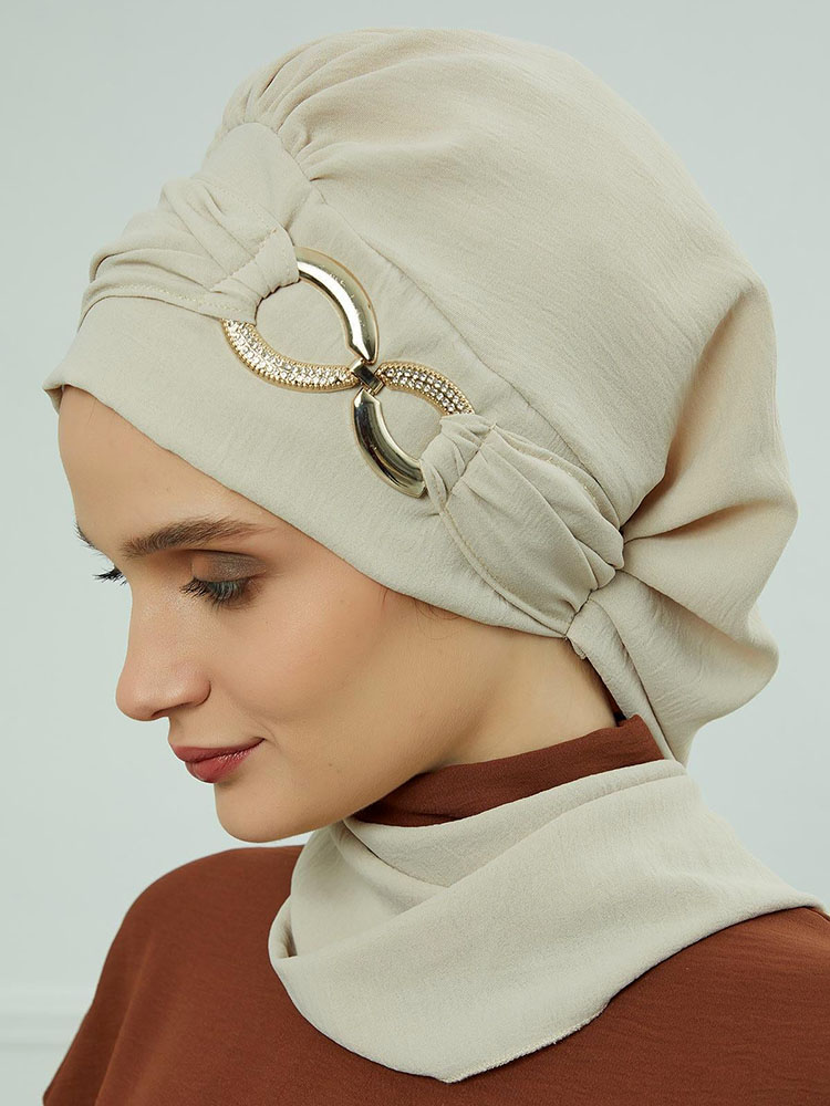 Ramadan musulman intérieur Hijabs pour femme Turban Hijabs avec casquette islamique musulman Jersey foulard chapeaux femmes musulmanes vêtements