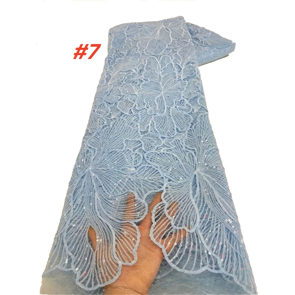 Tissu de dentelle africaine à sequins en tulle français rose 2026 – Tissu de dentelle nigérian brodé pour femmes, idéal pour les mariages et les fêtes