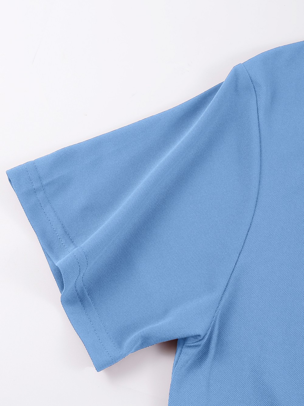 Polo d'été pour femmes, couleur unie, décontracté, sensation de fraîcheur, hauts antibactériens, respirant, manches courtes, revers, Slim Fit, vêtements 2025