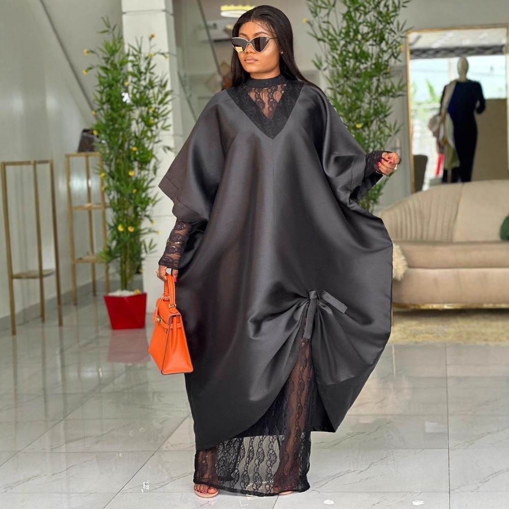 Robes africaines pour femmes traditionnelles africaines Dashiki Robe Abayas longue Robe glands bronzant caftan foulard Maxi Robe 2025