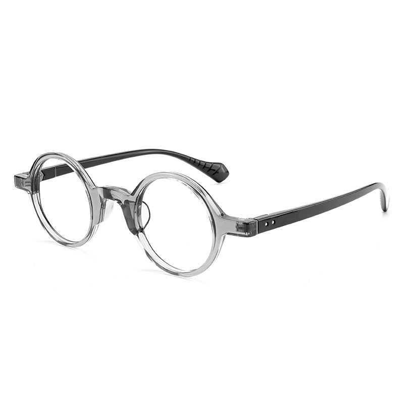 Japon Vintage grand cadre rond acétate lunettes cadre hommes myopie optique lunettes cadre femmes marque de luxe lunettes