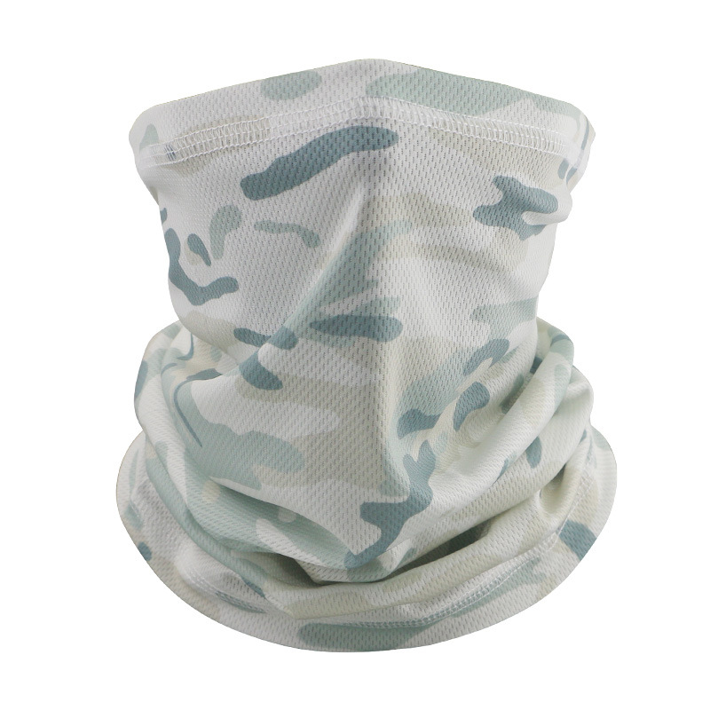 Foulard de Camouflage pour cyclisme en plein air, Protection solaire pour sport à séchage rapide, masque respirant