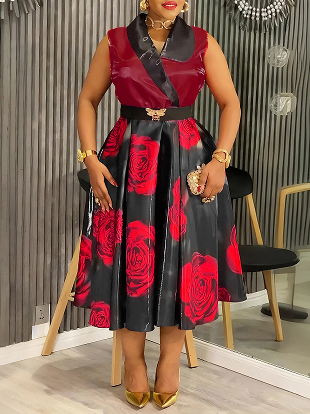 Robes Maxi imprimées africaines Dashiki, salopette élégante de bureau pour dames, vêtements de fête, bal d'anniversaire, tenues Ankara de turquie