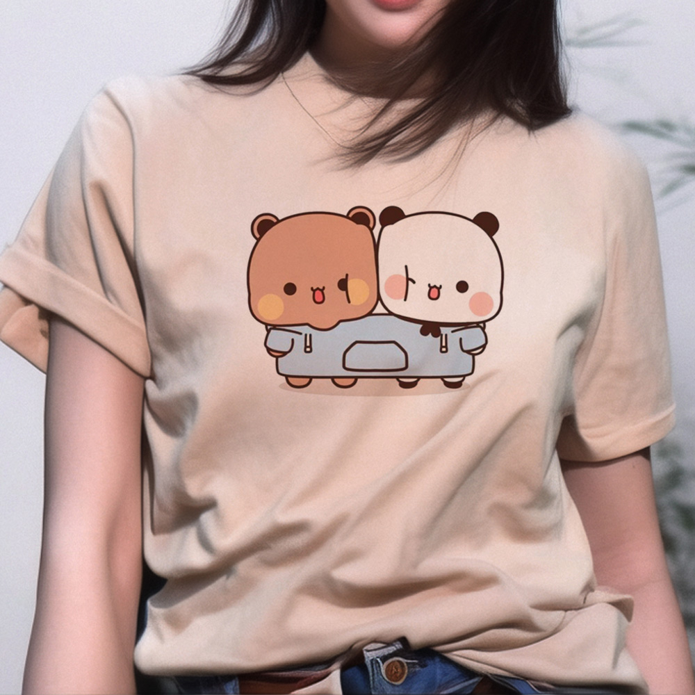 Bubu et Dudu t-shirt femmes haut de marque vêtements de rue féminins