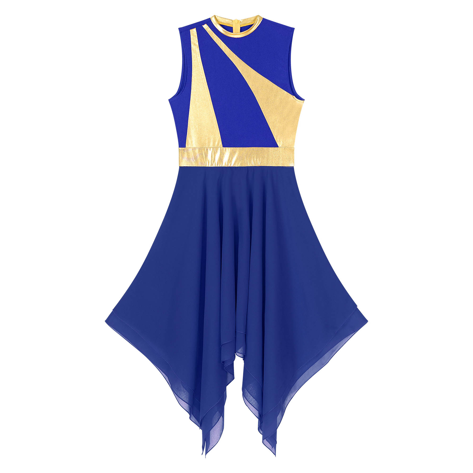Robes de ballet lyrique pour femmes, Costumes de danse de culte, ourlet irrégulier, liturgique, église, valse, tunique de salle de bal