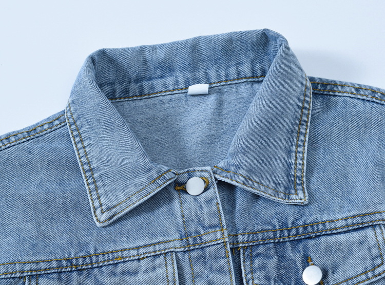 Veste en jean pour femme 2026 5XL, manteau de printemps oversize vintage, veste en denim ample, vêtement d'extérieur chic pour l'automne, grandes tailles S-5XL