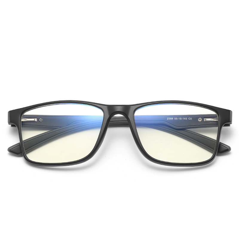 Monture de lunettes carrée Reven2388 TR90 pour hommes et femmes, monture de lunettes de vue vintage, lunettes optiques pour myopie, lunettes anti-lumière bleue