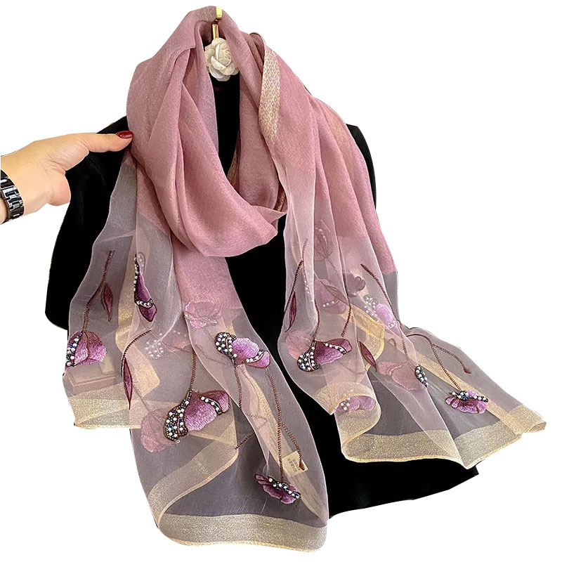 Écharpe en laine pour femme, châles pour femme, hijab chaud, long bandana, pashmina, poncho, marque de luxe, solide, été, hiver